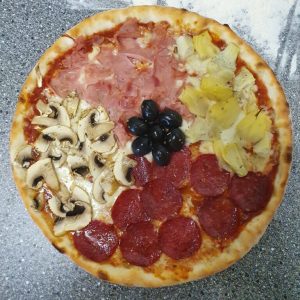 Pizza Quattro Stagioni (600g)
