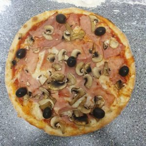 Pizza Prosciutto Cotto E Funghi (500g)