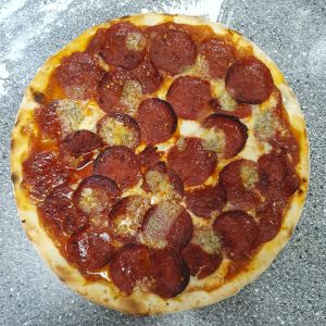 Pizza Salamino E Gorgonzola (500g)